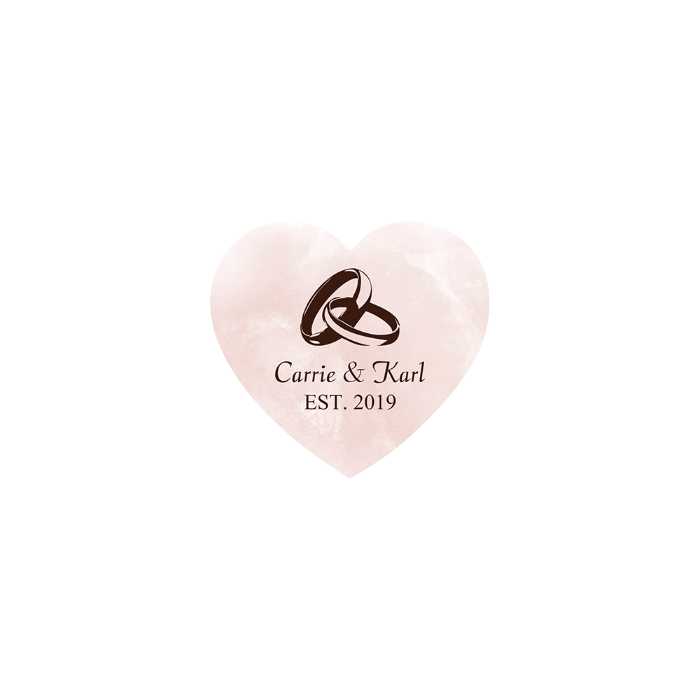 Personalized Heart Sign (Engravable) - Southern Grace Creations
