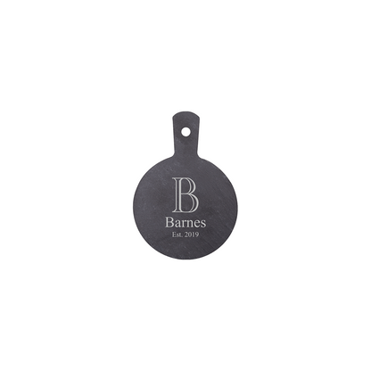 Personalized Slate Serving Board (Engravable) - Southern Grace Creations