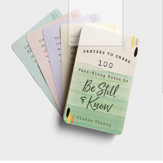 Prayers To Share: 100 Pass-Along Notes To Be Still & Know - Southern Grace Creations