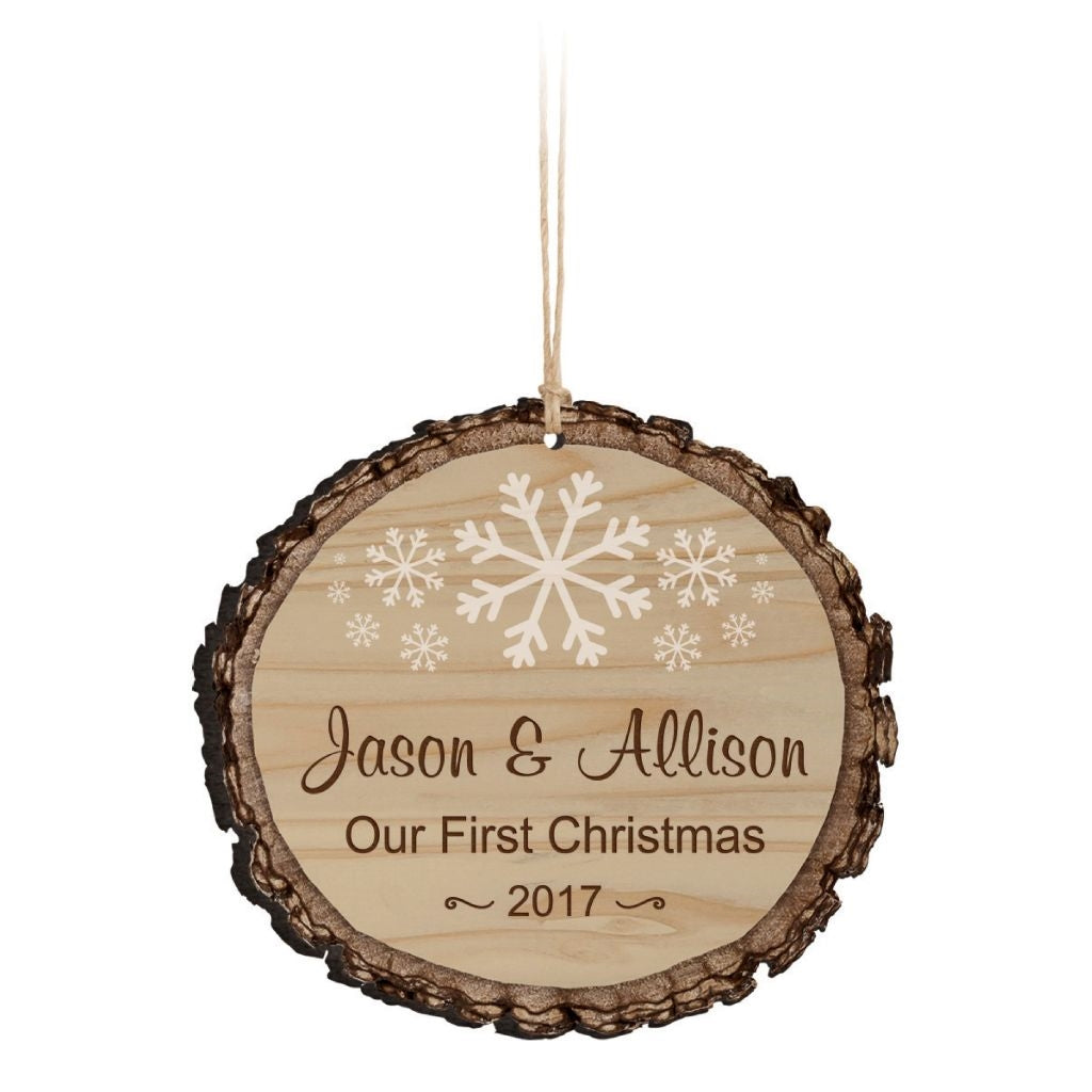 SNOWFLAKE ORNAMENT - Engravable (ZORN0132) - Southern Grace Creations