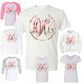 SPRING BLOSSOM VINE MONOGRAM PRINTED SHIRT - Southern Grace Creations