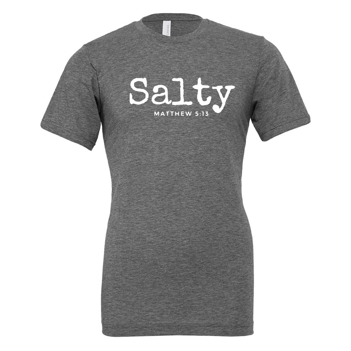Salty - Deep Heather Short Sleeve Tee/Sweatshirt(3901) - Southern Grace Creations