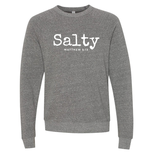 Salty - Deep Heather Short Sleeve Tee/Sweatshirt(3901) - Southern Grace Creations