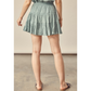 Smocking Detail Skort - Sage - Southern Grace Creations