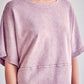 Stone Washed Shorts - Dusty Mauve - Southern Grace Creations
