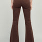 Sydney Flare Pants-Brown - Southern Grace Creations