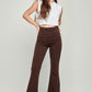 Sydney Flare Pants-Brown - Southern Grace Creations