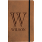 TAN FAUX LEATHER NOTEBOOK LARGE A5 - Engravable (ZAMH0014) - Southern Grace Creations