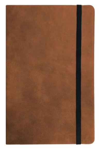 TAN FAUX LEATHER NOTEBOOK LARGE A5 - Engravable (ZAMH0014) - Southern Grace Creations