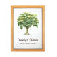 TREE FRAMED SMALL SIGN - ENGRAVABLE - Southern Grace Creations