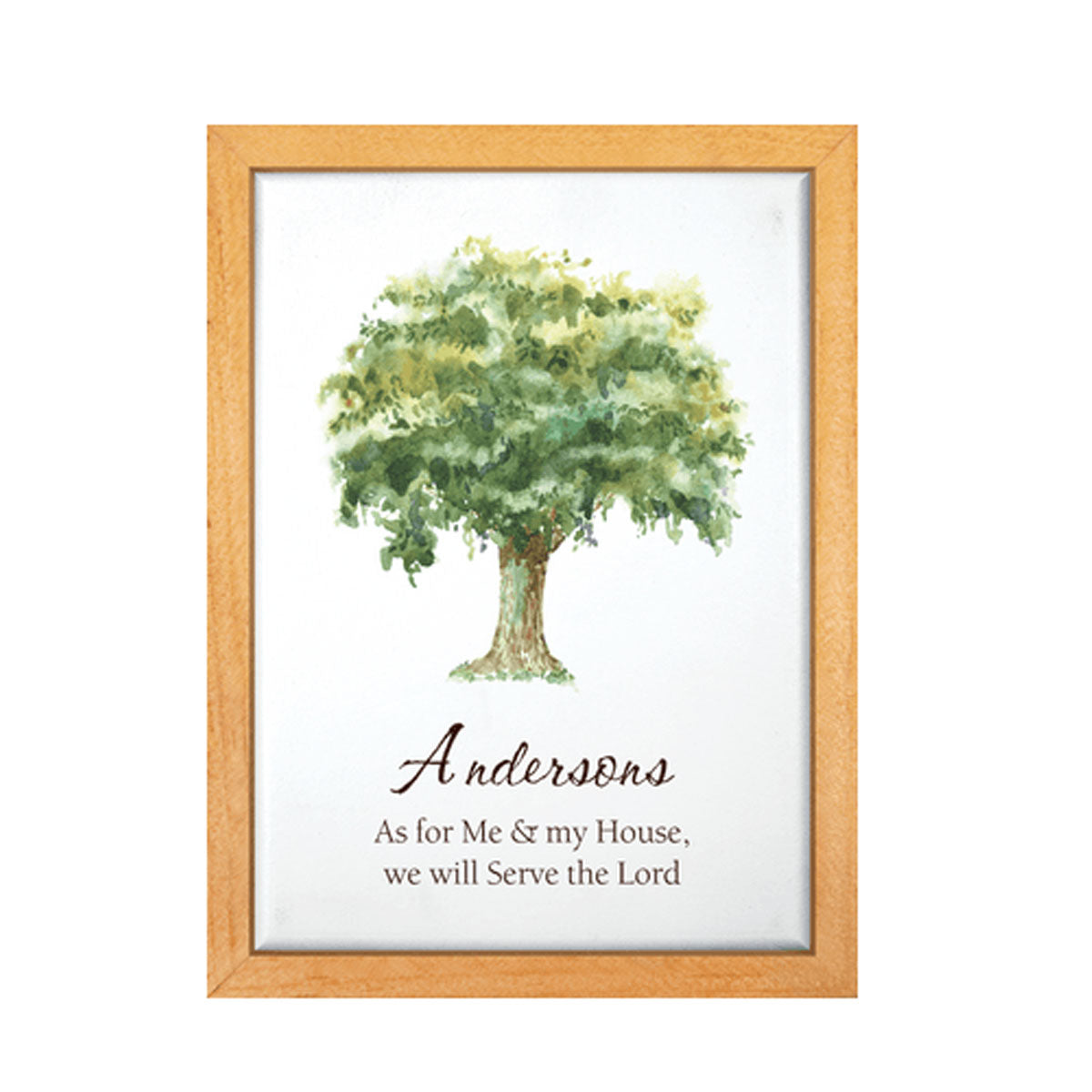TREE FRAMED SMALL SIGN - ENGRAVABLE - Southern Grace Creations