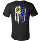 Tattnall - Trojans Flag - Black (Tee/Hoodie/Sweatshirt) - Southern Grace Creations