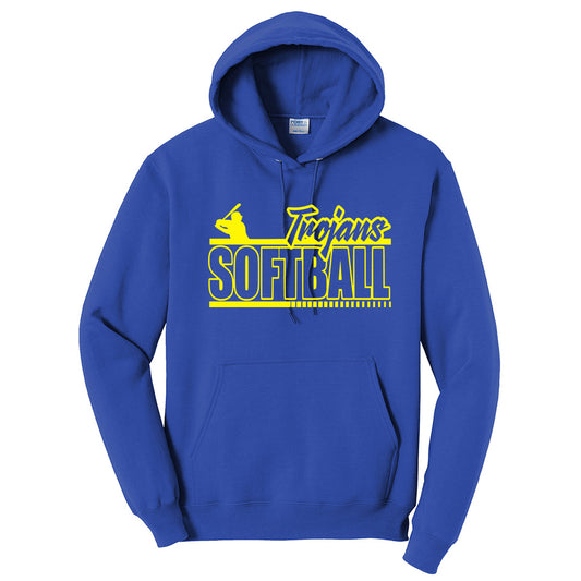 Tattnall - Trojans Softball - Royal (Tee/DriFit/Hoodie/Sweatshirt) - Southern Grace Creations