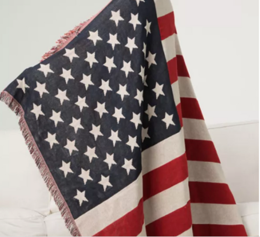 The Star-Spangled Banner Blanket - Southern Grace Creations