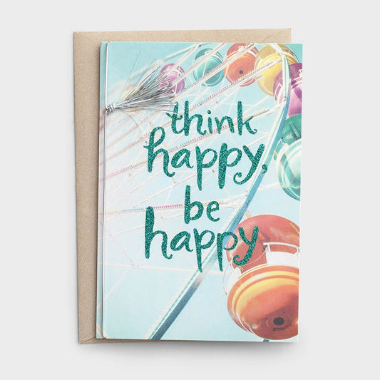 Thinking of You - Think Happy Card - Southern Grace Creations