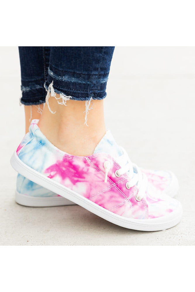 Tie Dye Canvas Shoes - Southern Grace Creations
