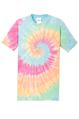 Tie Dye Monogrammed Tee - Southern Grace Creations