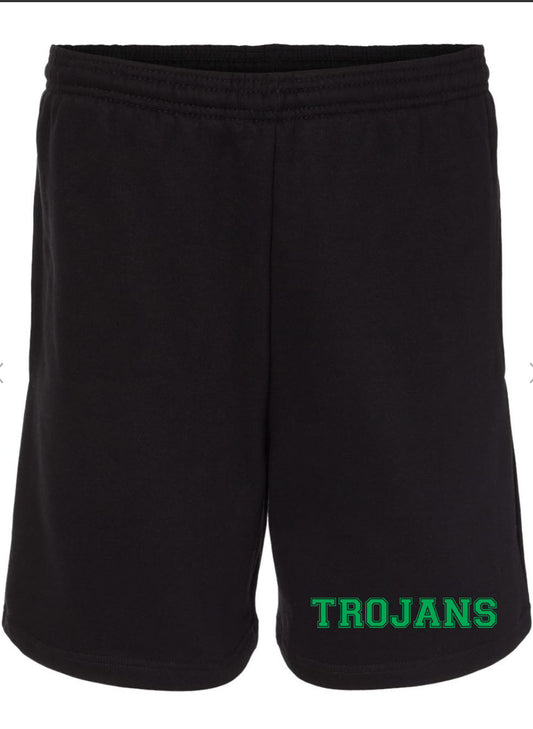 Twiggs Academy - Athletic Fleece Shorts - Black (1207) - Southern Grace Creations