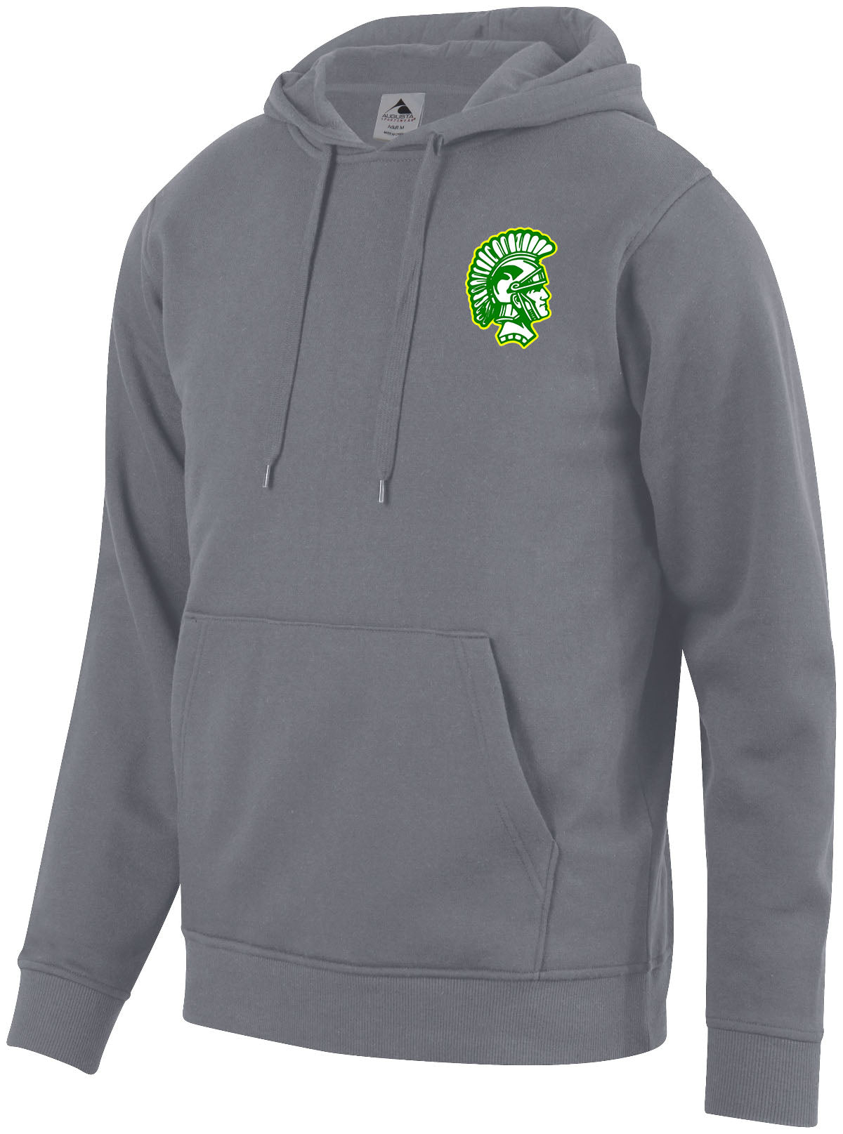 Twiggs Academy - Trojan Head (Left Chest) - Graphite (Tee/DriFit/Hoodie/Sweatshirt) - Southern Grace Creations