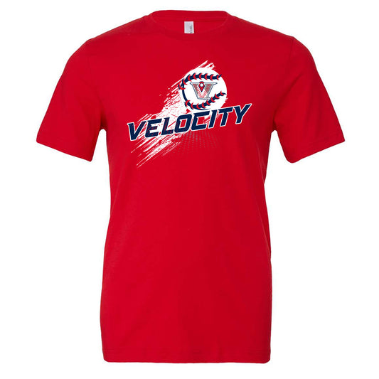 Velo BB - Velocity Streak - Red (Tee/Hoodie/Sweatshirt) - Southern Grace Creations