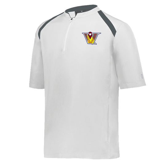 Velo FP - Clubhouse Short Sleeve Cage Jacket - White (229581/229681) - Southern Grace Creations