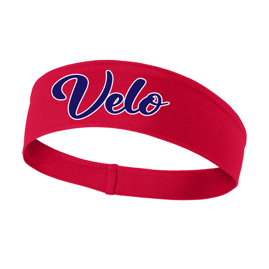 Velo FP - Competitor Headband - Red (STA35) - Southern Grace Creations