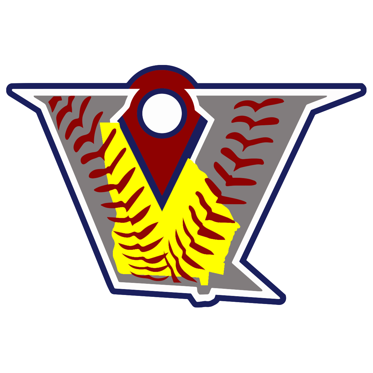 Velo FP - Velocity Fastpitch Logo Decal - Southern Grace Creations