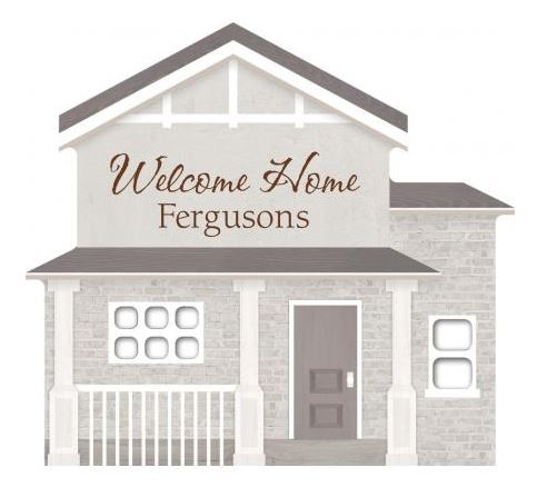 WELCOME HOME  PERSONALIZED House Sign - Southern Grace Creations