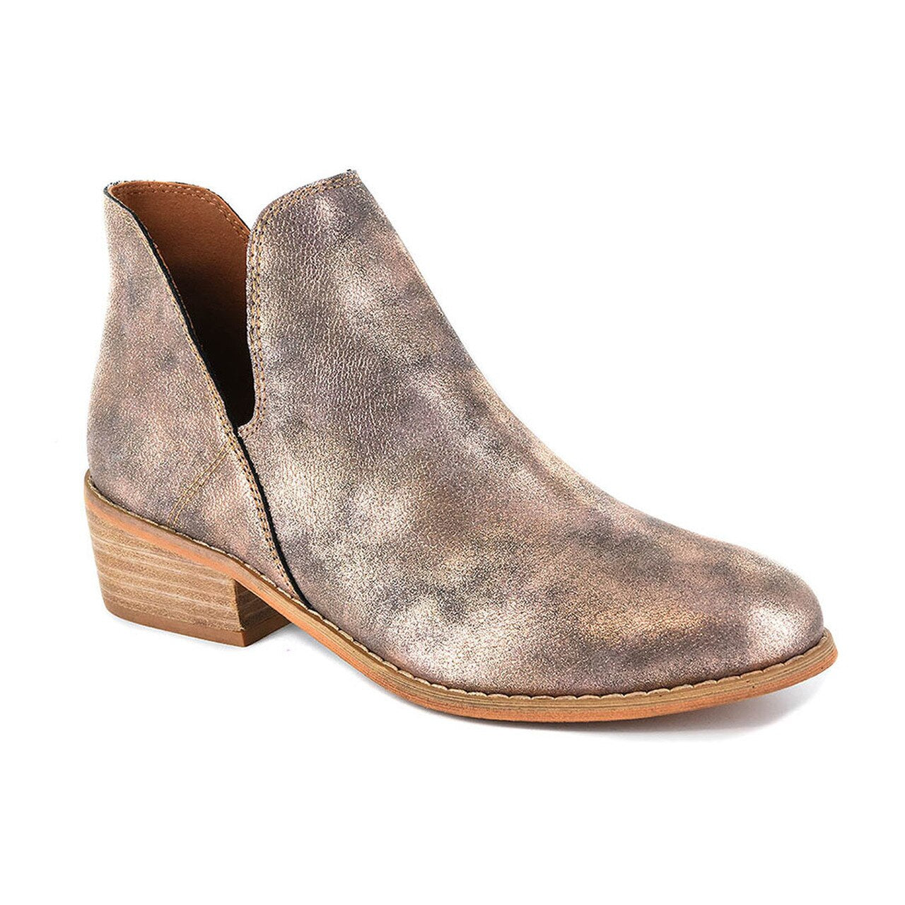 Wayland Bootie Bronze - Southern Grace Creations