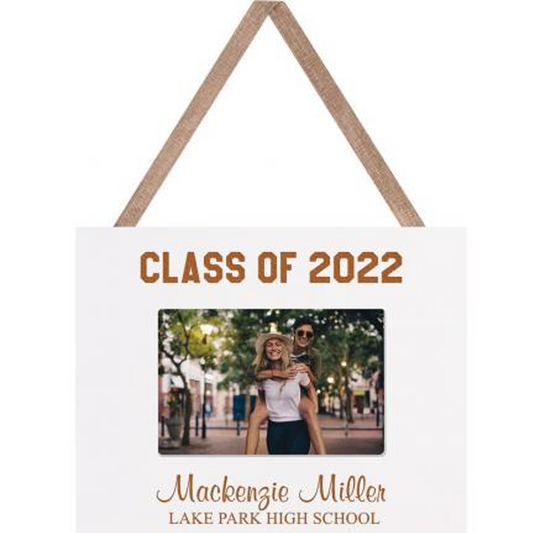 White Picture Frame - Class of 2022 - Southern Grace Creations