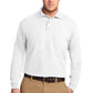 Windsor - ADULT Long Sleeve Polo - WHITE (K500LS) - Southern Grace Creations
