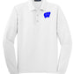 Windsor - ADULT Long Sleeve Polo - WHITE (K500LS) - Southern Grace Creations