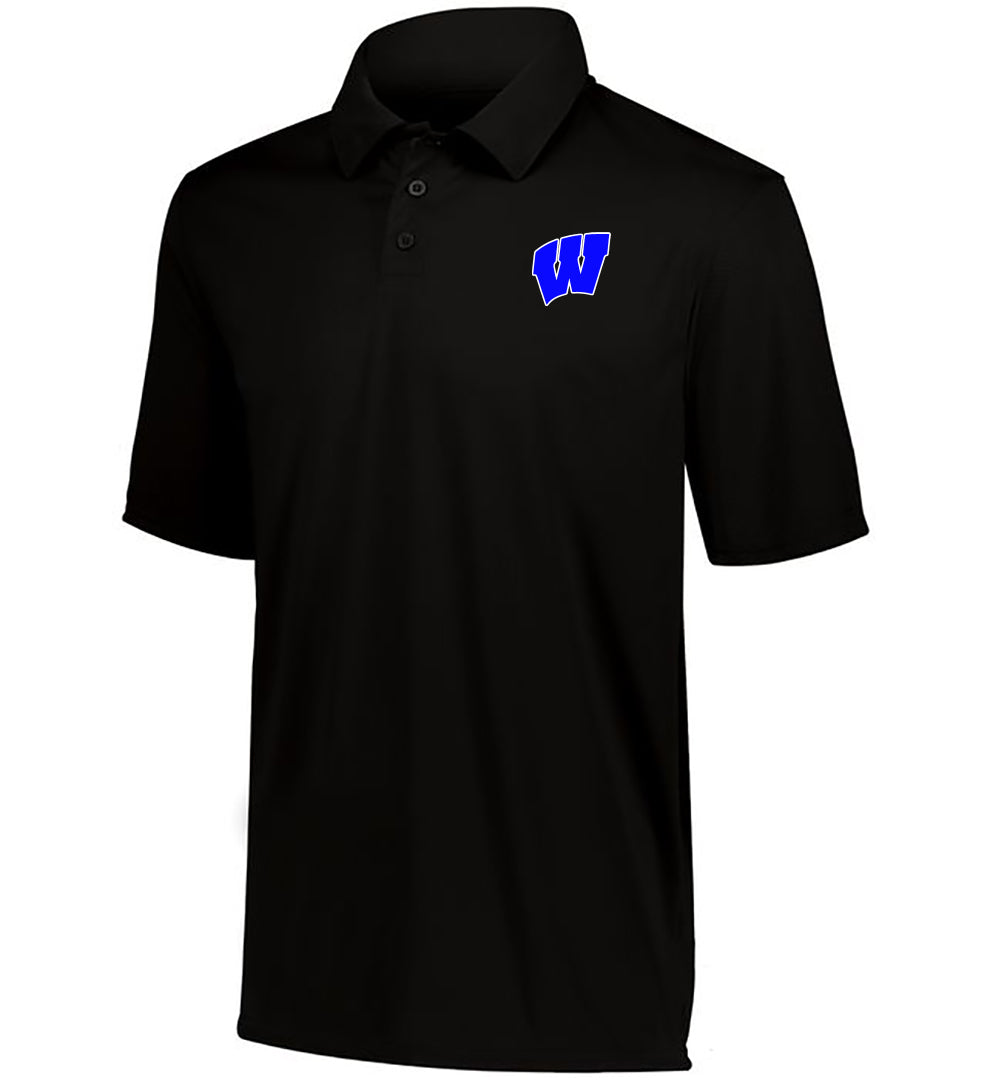 Windsor - Adult DriFit Moisture Wicking Polo - Black (5017) - Southern Grace Creations