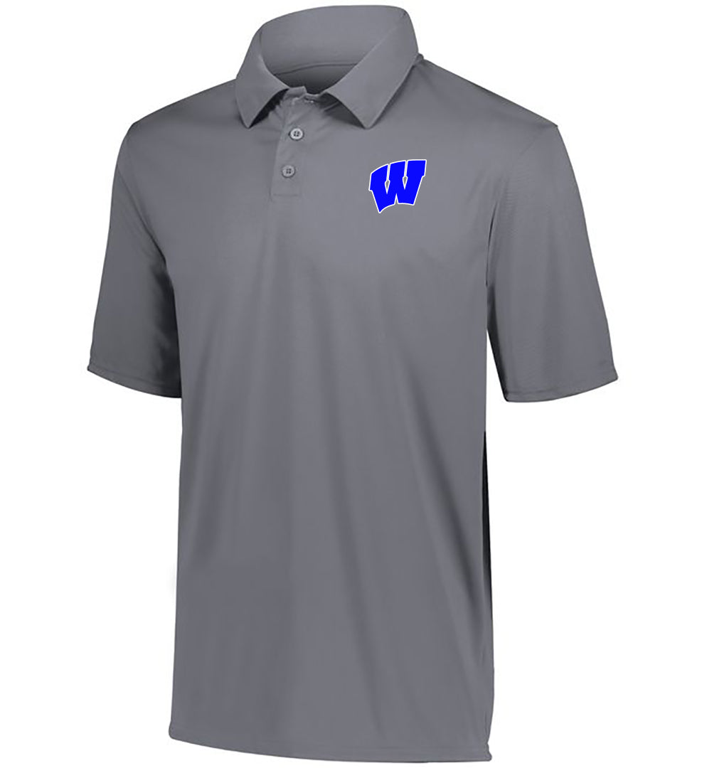Windsor - Adult DriFit Moisture Wicking Polo - Graphite (5017) - Southern Grace Creations