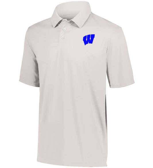 Windsor - Adult DriFit Moisture Wicking Polo - White (5017) - Southern Grace Creations