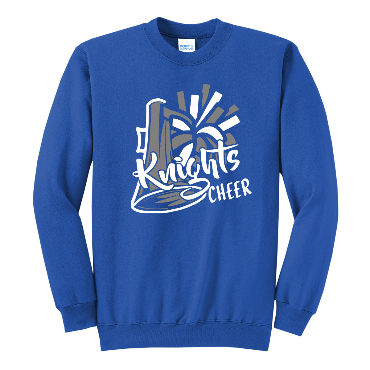 Windsor - Cheer - Knights Cheer - Royal (Tee/DriFit/Hoodie/Sweatshirt) - Southern Grace Creations