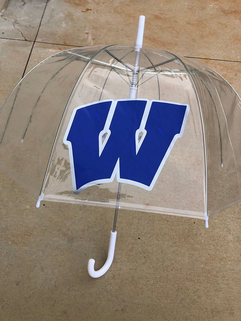 Windsor - Clear Umbrella with W - Southern Grace Creations