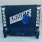 Windsor - Folding Stadium Chair Seat (SC2 & WSC2) with Knights Distressed Slanted - Southern Grace Creations