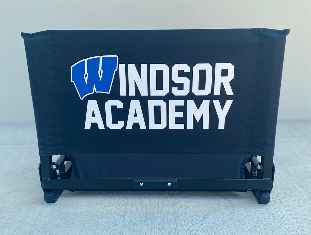 Windsor - Folding Stadium Chair Seat (SC2 & WSC2) with Windsor Academy - Southern Grace Creations