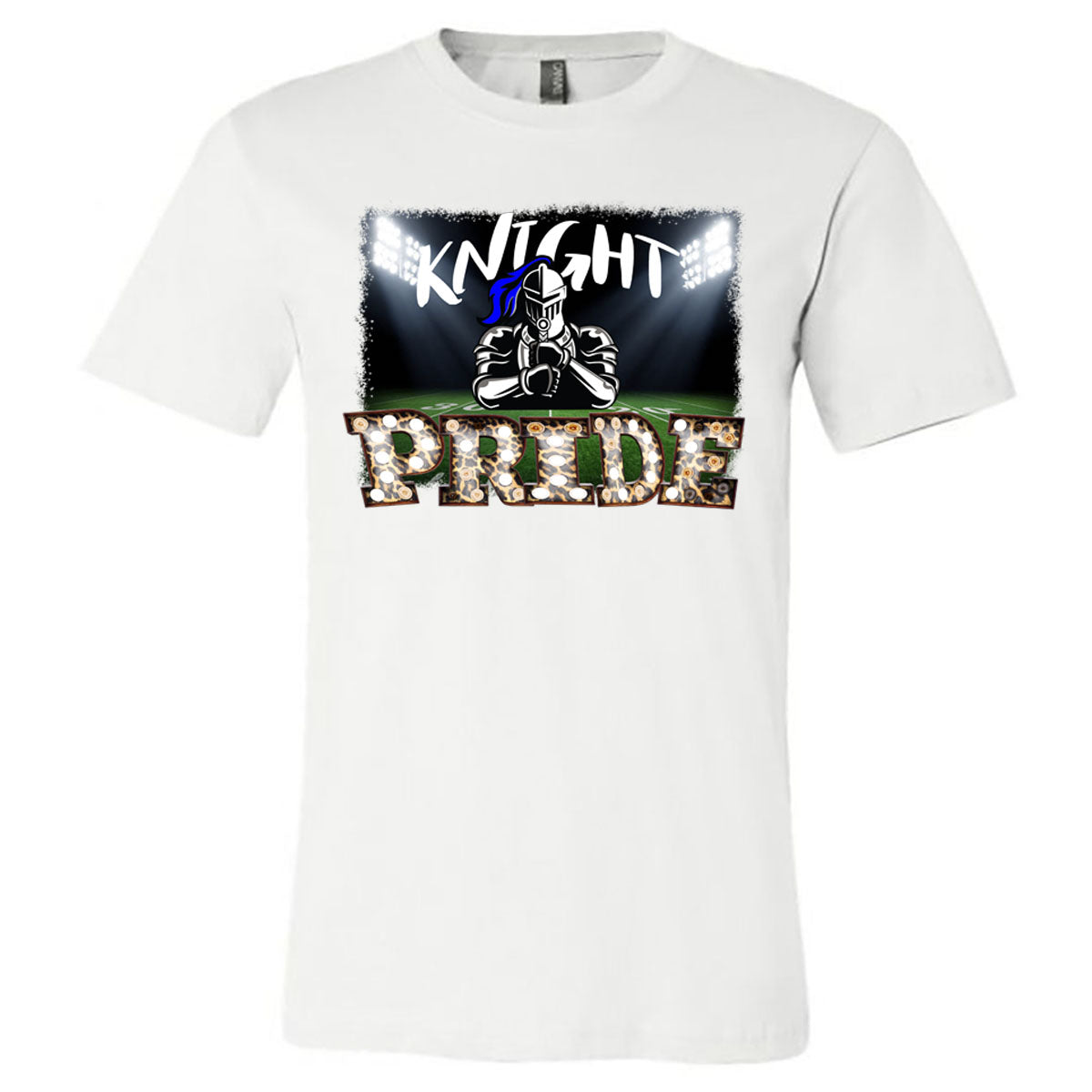 Windsor - Football - Knight Pride Marquee - White (Tee/Hoodie/Sweatshirt) - Southern Grace Creations