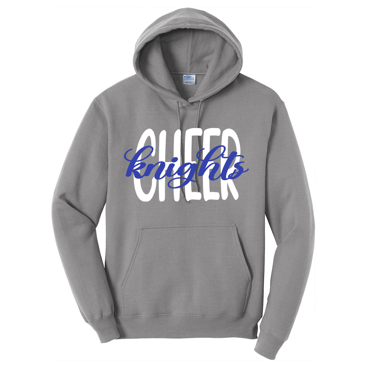 Windsor - Knights Cheer - Athletic Heather Hoodie - Southern Grace Creations