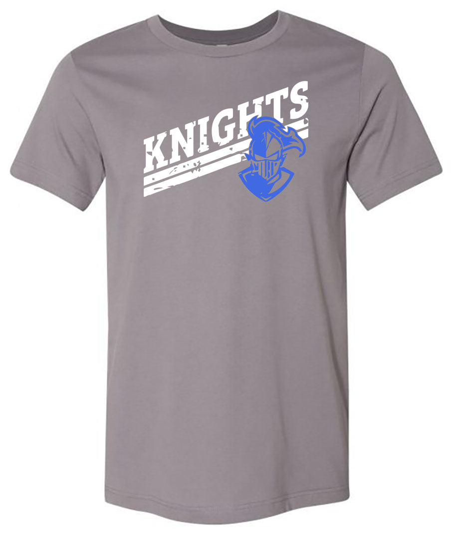 Windsor - Knights Distressed Slanted - Storm (Tee/DriFit/Hoodie/Sweatshirt) - Southern Grace Creations