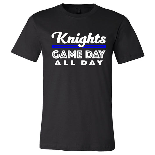 Windsor - Knights Game Day All Day - Black (Tee/Drifit/Hoodie/Sweatshirt) - Southern Grace Creations