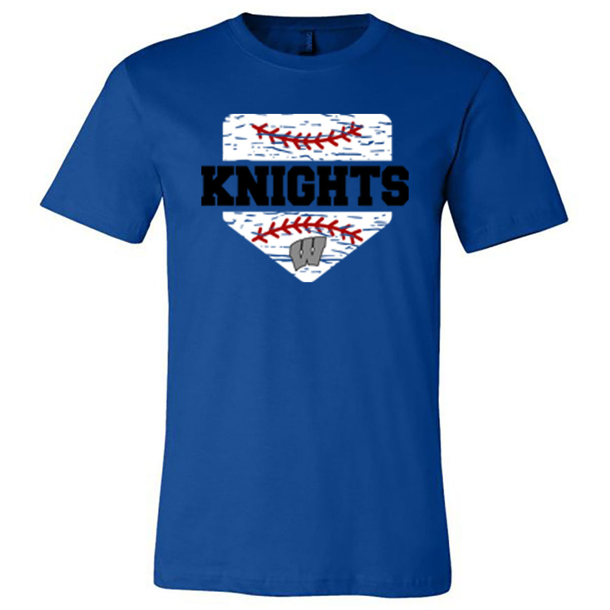 Windsor - Knights Home Plate - Royal (Tee/Hoodie/Sweatshirt) - Southern Grace Creations