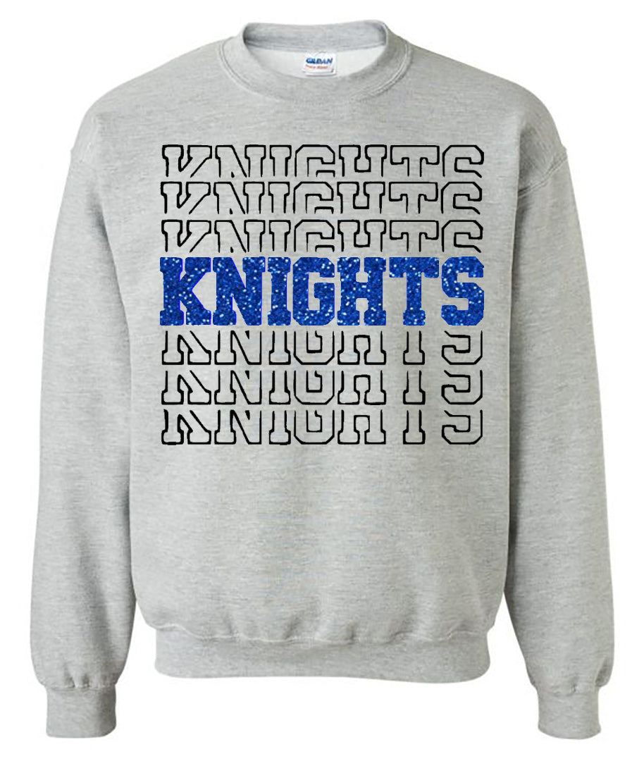Windsor - Knights Knights Knights Half - Sport Grey (Tee/Hoodie/Sweatshirt) - Southern Grace Creations