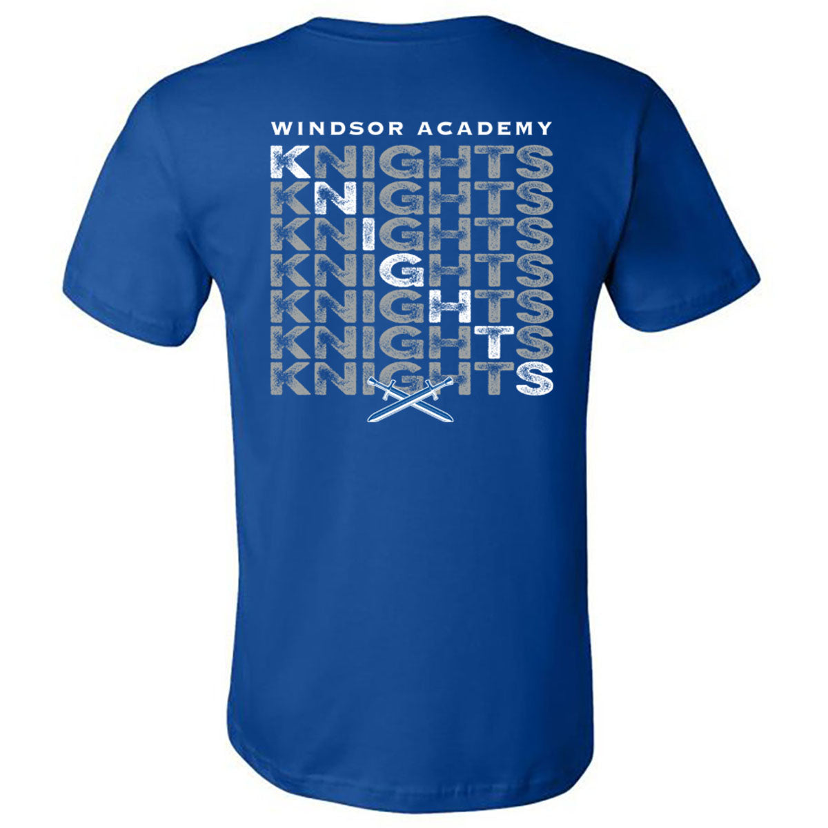 Windsor - Knights Knights Knights with Sword - Royal Short Sleeves Tee - Southern Grace Creations