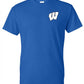 Windsor - Knights Striped Frame with Bow - Royal (Tee/Hoodie/Sweatshirt) - Southern Grace Creations