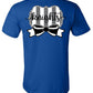 Windsor - Knights Striped Frame with Bow - Royal (Tee/Hoodie/Sweatshirt) - Southern Grace Creations