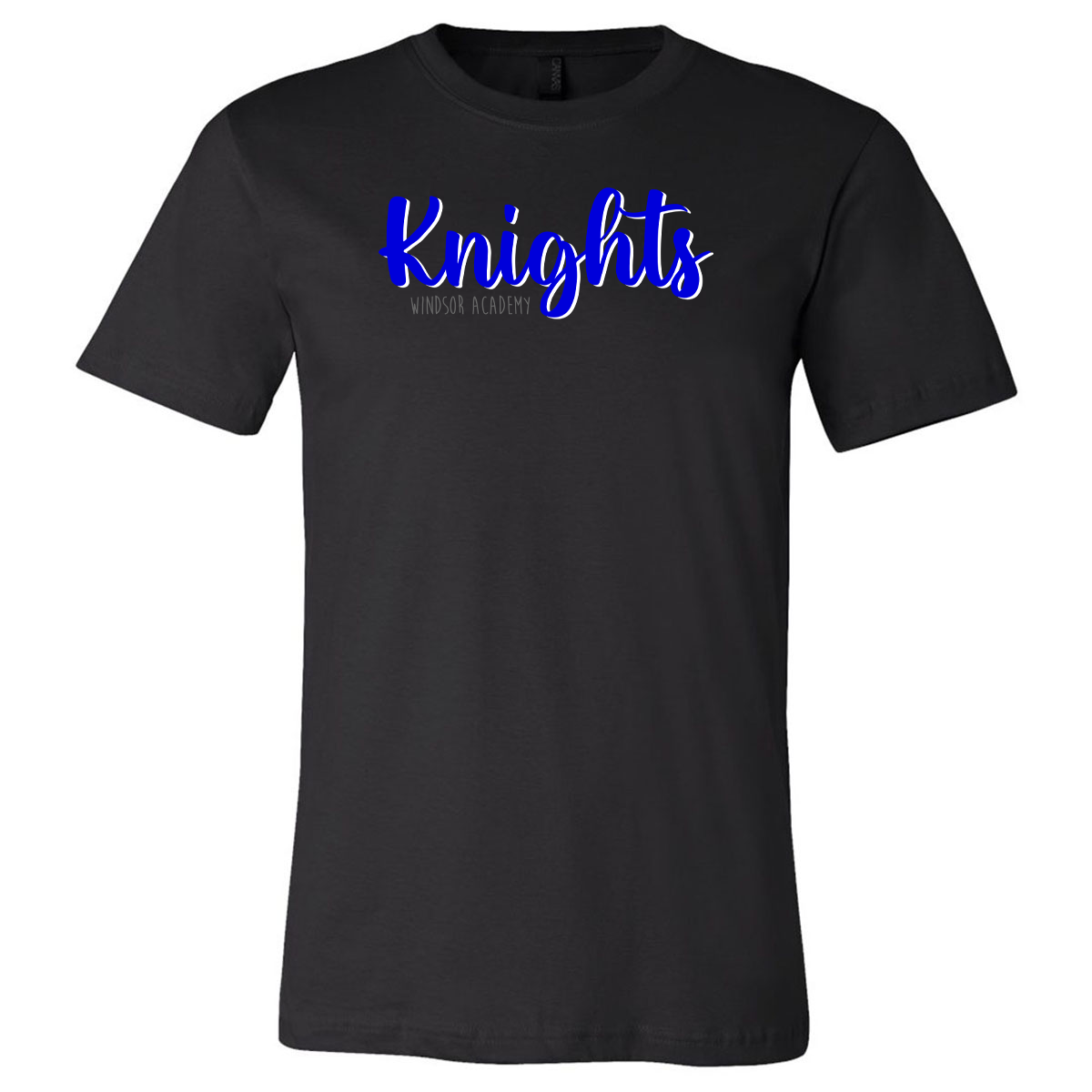 Windsor - Knights Windsor Academy- Black Short Sleeves Tee - Southern Grace Creations
