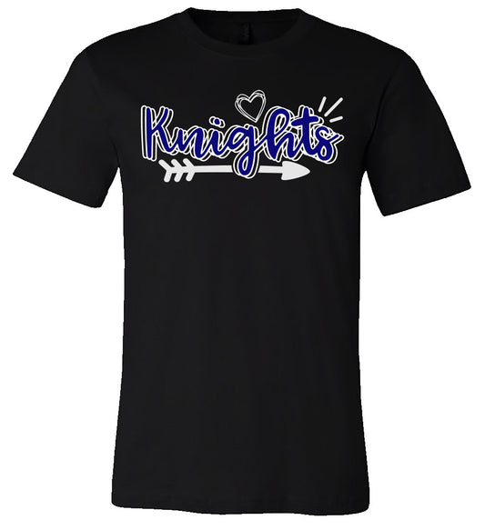 Windsor - Knights with Arrow - Black (Tee/Hoodie/Sweatshirt) - Southern Grace Creations